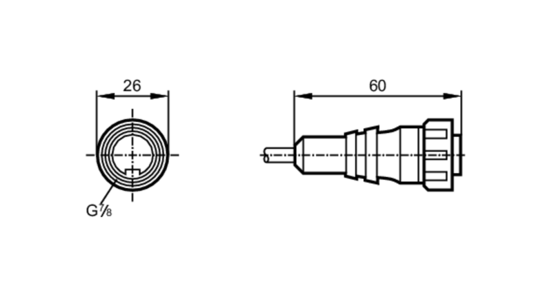 Соединительный кабель с разъемом E20431 Ifm electronic