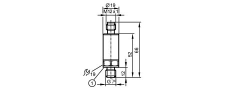 Датчик давления с IO-Link PV7060 Ifm electronic