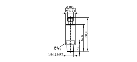 Преобразователь давления PT2494 Ifm electronic