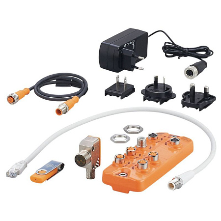 Стартовый комплект IO-Link мастер - Cube OGH580 - Датчик диффузного отражения ZZ1121 Ifm electronic